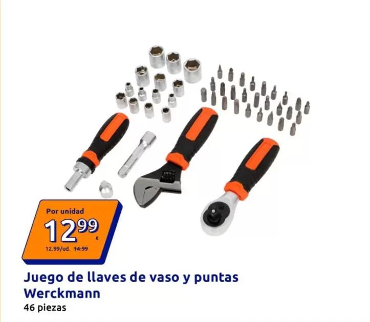 Werckmann - Juego De Llaves De Vaso Y Puntas