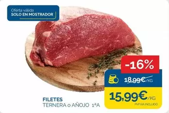 Solo - Filetes Ternera O Añojo