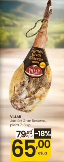 Villar - Jamón Gran Reserva