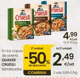Quaker - En Los Copos De Avena Cruesli
