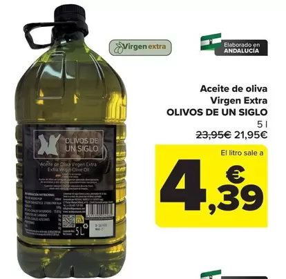 Olivos De Un Siglo - Aceite De Oliva Virgen Extra