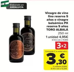 Toro Albal - Vinagre De Vino Fino Reserva 5 Anos O Vinagre Balsamico PX Reserva 5 Anos