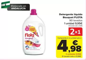 Flota - Detergente Líquido Bouquet