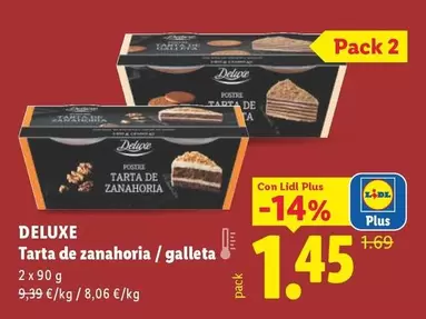 Deluxe - Tarta De Zanahoria / Galleta