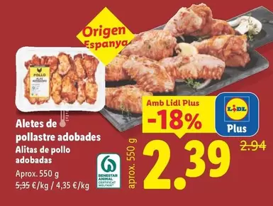 Alitas De Pollo Adobadas