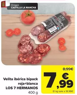Los 7 Hermanos - Velita Iberica Bipack Roja+Blanca