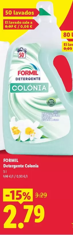 Formil - Detergente Colonia