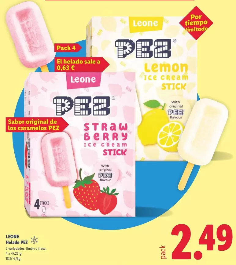 Leone - Helado Pez