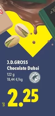 J.D. Gross - Chocolate Dubai