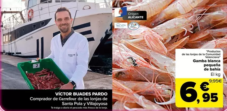 Gambas Bianco Pequena De Bahia
