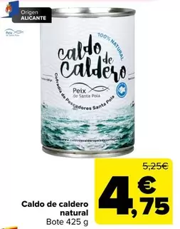 Caldo De Caldero Natural