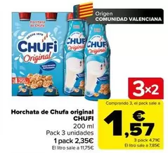 Chufi - Horchata De Chufa Original D.O.P. "Chufa De Valencia"