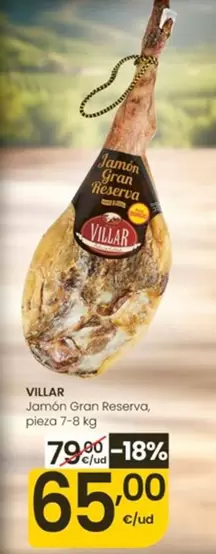 Villar - Jamon Gran Reserva