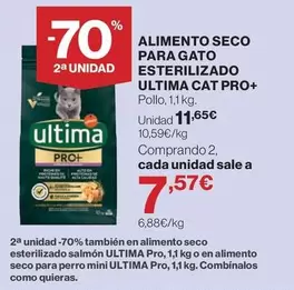 Affinity - Alimento Seco Para Gato Esterilizado Ultima Cat Pro+