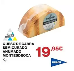Hipercor - Queso De Cabra Semicurado Ahumado