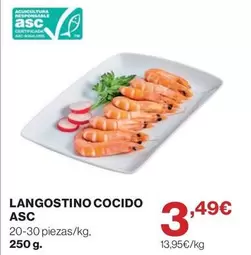 Langostino Cocido Asc