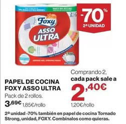 Foxy - Papel De Cocina Asso Ultra