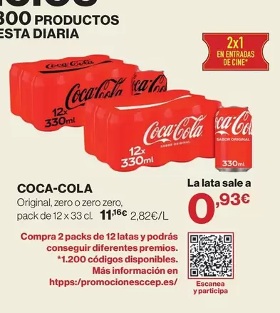 Coca-Cola - Original, Zero O Zero Zero