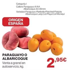 origen - Paraguayo O Albaricoque