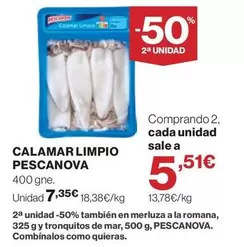 Pescanova - Calamar Limpio