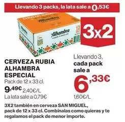 Alhambra - Cerveza Rubia Especial