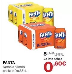 fanta - Fanta Naranja O Limón