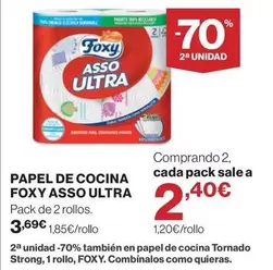 Foxy - Papel De Cocina Asso Ultra