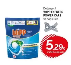 Wipp - Detergent Express Power Caps