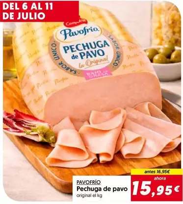 Pavofrío - Pechuga De Pavo