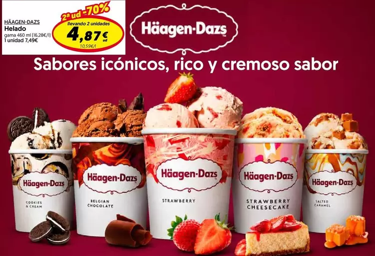 Häagen-Dazs - Sabores Icónicos, Rico Y Cremoso Sabor
