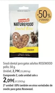 El Corte Inglés - Snack Dental Para Gatos Adultos Rosewood