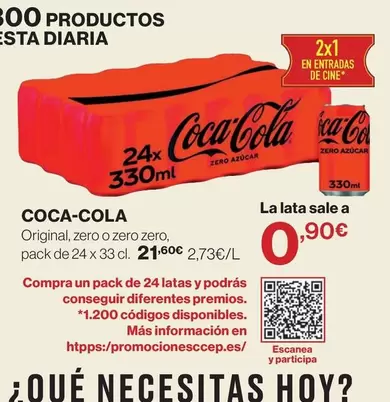 Coca-Cola - Original, Zero O Zero Zero