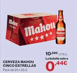 Mahou - Cerveza Cinco Estrellas