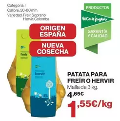 El Corte Inglés - Patata Para Freir O Hervir
