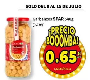 Spar - Garbanzos