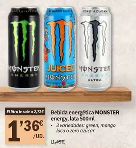 mango - Bebida Energética Energy