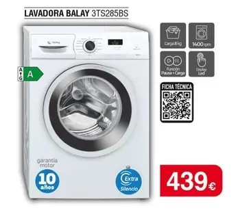 Balay - Lavadora 3ts285bs