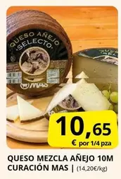 Mas - Queso Mezcla Añejo 10M Curacion