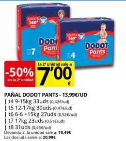 Dodot - Panal Pants