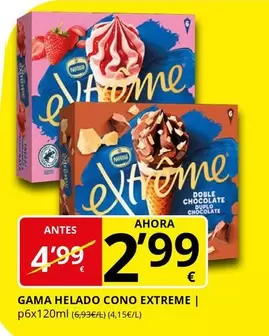 Dia - Gama Helado Cono Extreme