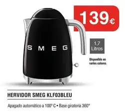 smeg - Hervidor KLF03BLEU