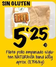 El Corte Inglés - Filete Pollo Empanado S/glu-ten Band