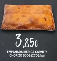 Empanada Iberica Carne Y Chorizo