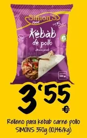 Simon's - Relleno Para Kebab Carne Pollo