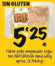 El Corte Inglés - Filete Pollo Empanado S/glu-ten Band