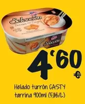 Casty - Helado Turron Tarrina