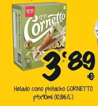 cornetto - Helado Cono Pistacho
