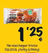 Dulcesol - Pan Maxi Burger Brioche