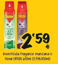 Orion - Insecticida Fragance Manzana O Floral