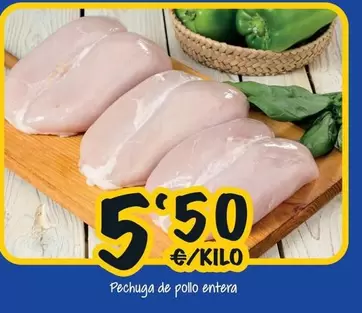 Pechuga De Pollo Entera